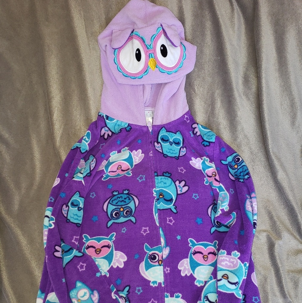 Unicorn and owl onesie